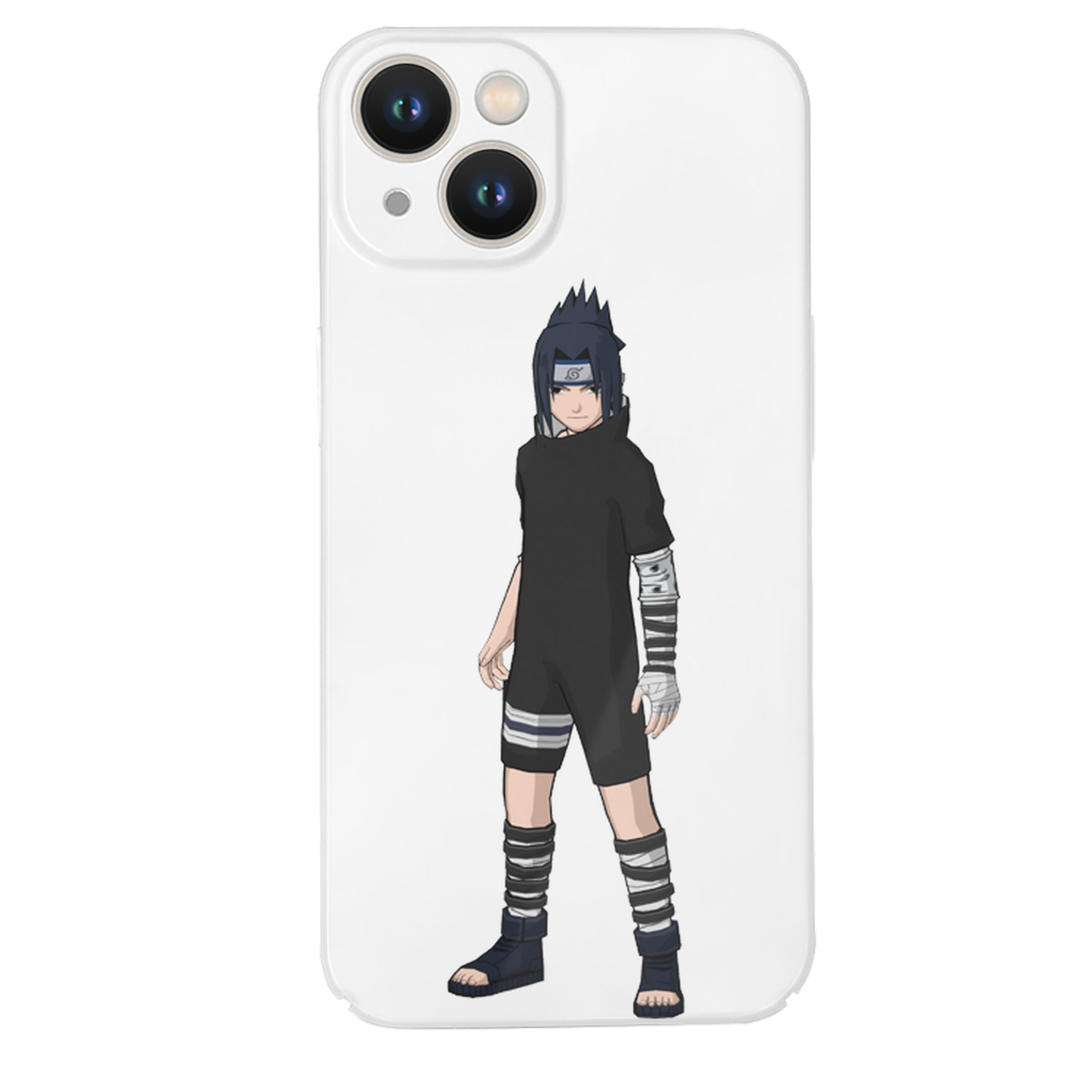 （画像用） NARUTO -ナルト- うちは サスケ Uchiha Sasuke 【iPhone 14シリーズ対応】ハードケース